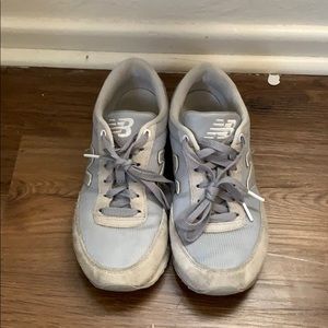 Light Grey New Balance shoes